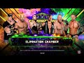 Wwe latest elimination chamber match  2024  jhon vs goldberg vs brock vs rock vs randy vs austins