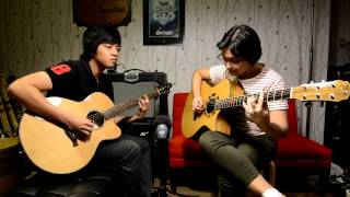 (Tommy Emmanuel) Borsalino cover by Alyza and Kevin