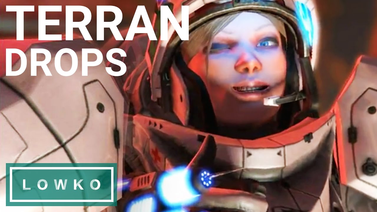 StarCraft 2 Cast: RELENTLESS Terran Drops - Scarlett vs Ryung!