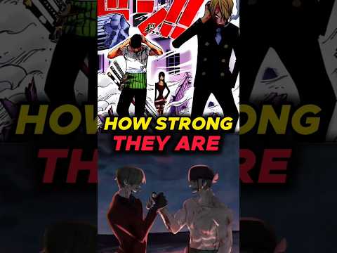 How STRONG Zoro and Sanji #anime #trending