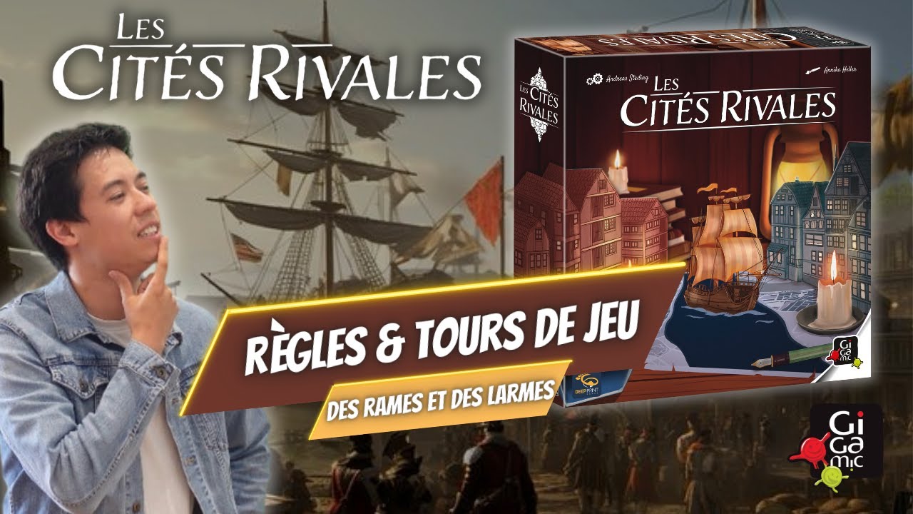 Les Cités Rivales - Règles et Tours de Jeu - YouTube