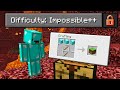 I Played Minecraft on "IMPOSSIBLE++" Difficulty...