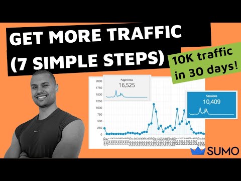 How To Get More Traffic FAST (7 Steps To Get 10K Traffic In 30 Days)