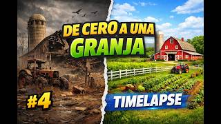 COLOCO MI CASA Y UN COBERTIZO// SEGUNDO CAMPO// SIEGO LA HIERBA #fs25 #timelapse #05