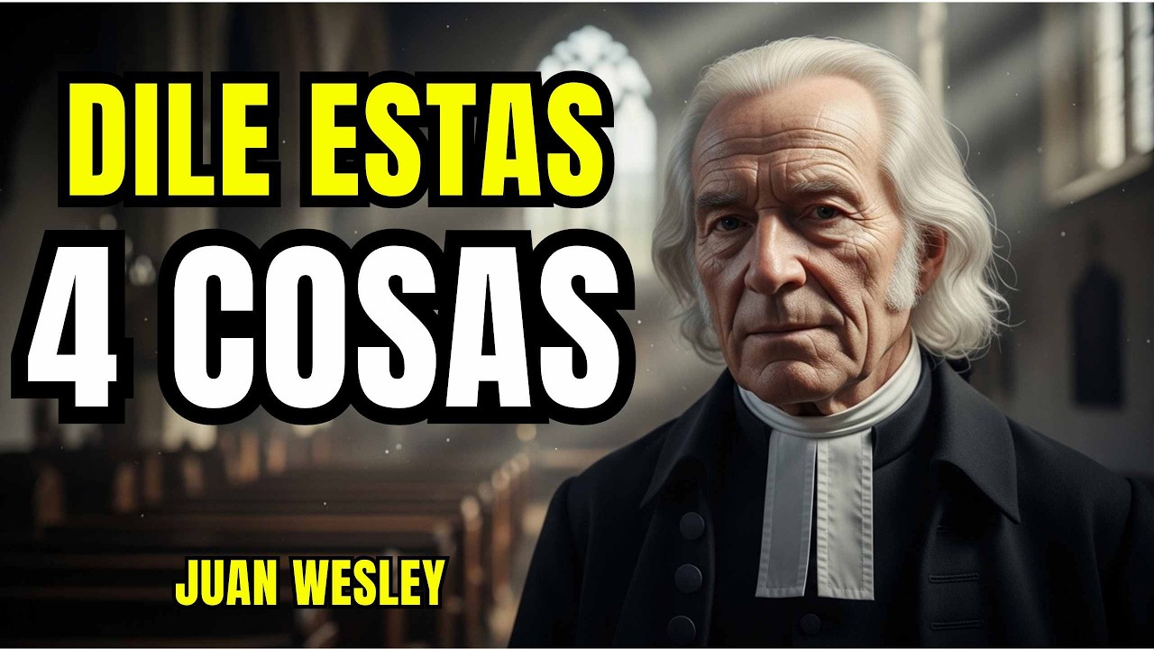 Dile estas cuatro cosas al Espíritu Santo antes de dormir | Juan wesley