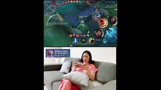 Megakill good job Hilda #mobilelegends #mlbb #virginiatamala #girlgamer