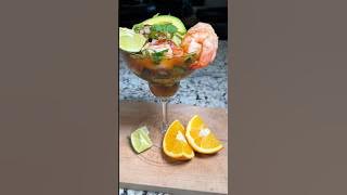 Shrimp cocktail full video on my page, Click my name or link under my name and enjoy
