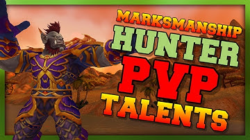 Marksmanship Hunter PvP Talents BFA BETA | Patch 8.0.1 | World of Warcraft Battle for Azeroth