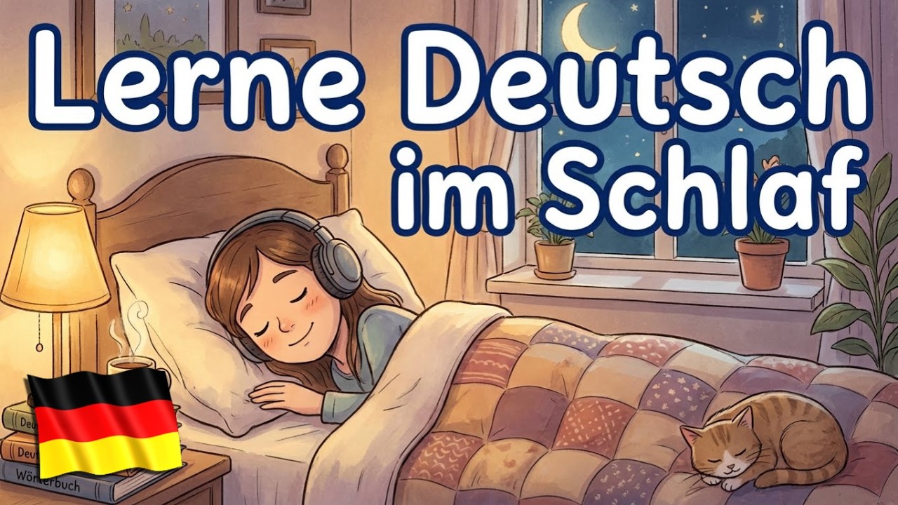 Deutsch Lernen im Schlaf | Niveau A2-B1