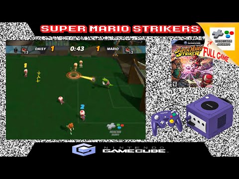 Super Mario Strikers - GameCube [Super Cup Battles] [2 Players] [Longplay]