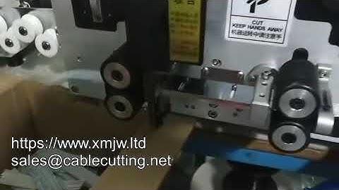 WPM  330a 12p Ribbon Wire Rehearsal Flat Cable Automatic Cutting Stripping Machine With Splitting Fu