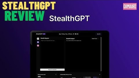 StealthGPT Lifetime Deal $49 - Your AI Content Detectors 2024