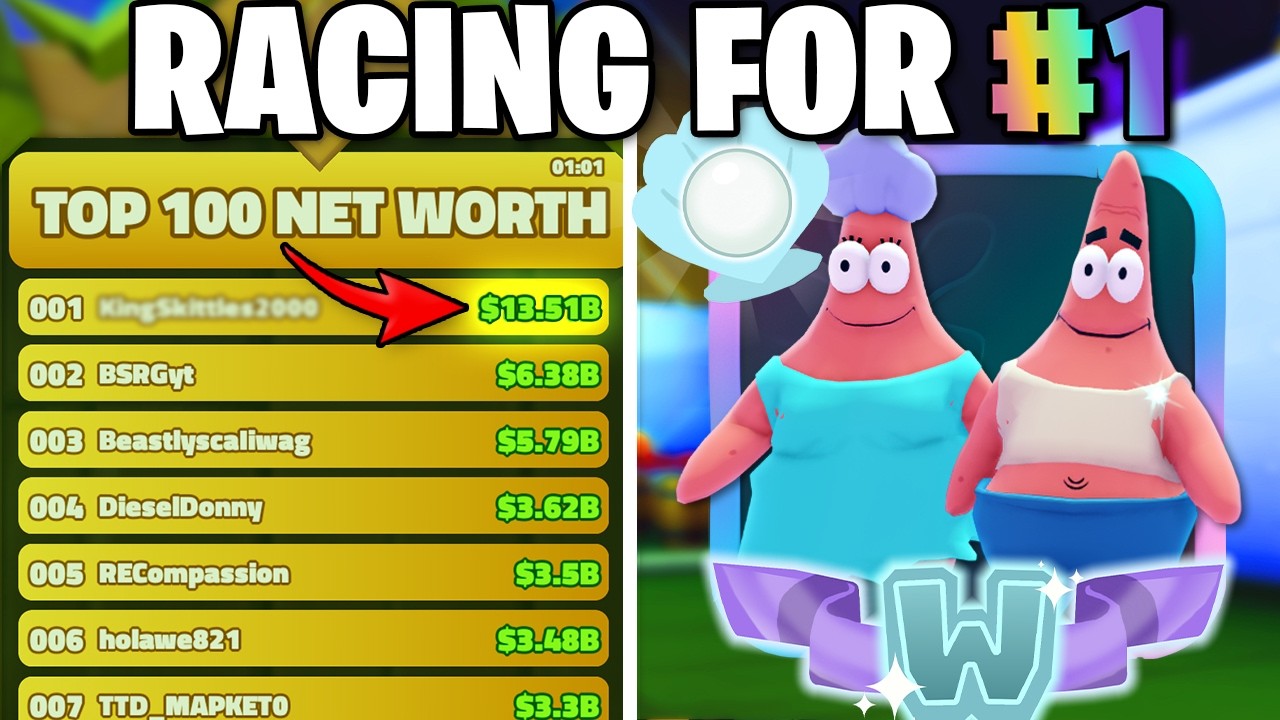 Racing for #1 in Spongebob Tower Defense