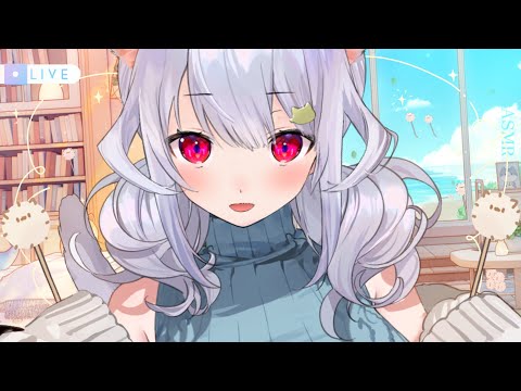 【耳かきASMR】耳を…… ₍ᐢ- ̫-ᐢ₎っ👂⛄️❄!!【はるさめ ねここ/Vtuber】