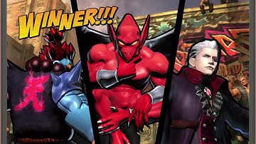 Ultimate Marvel VS Capcom 3 (Xbox One) Arcade as Firebrand, Dante & Akuma