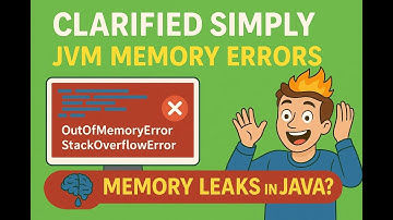 JVM Memory Errors Clarified| OutOfMemoryError | StackOverflow | Memory Leaks!!"
