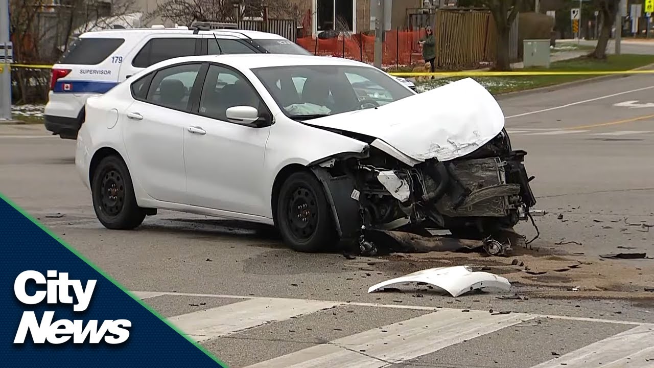 Girl under 12 injured after being struck by vehicle in Brampton - YouTube