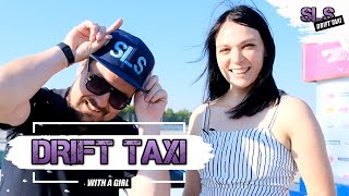 Drift taxi with a girl / Beautiful girl/ #61 / SLS