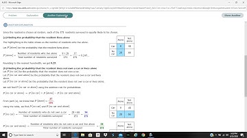 12-6 Computing Probability with the Addition Rule using a two way Frequency Table
