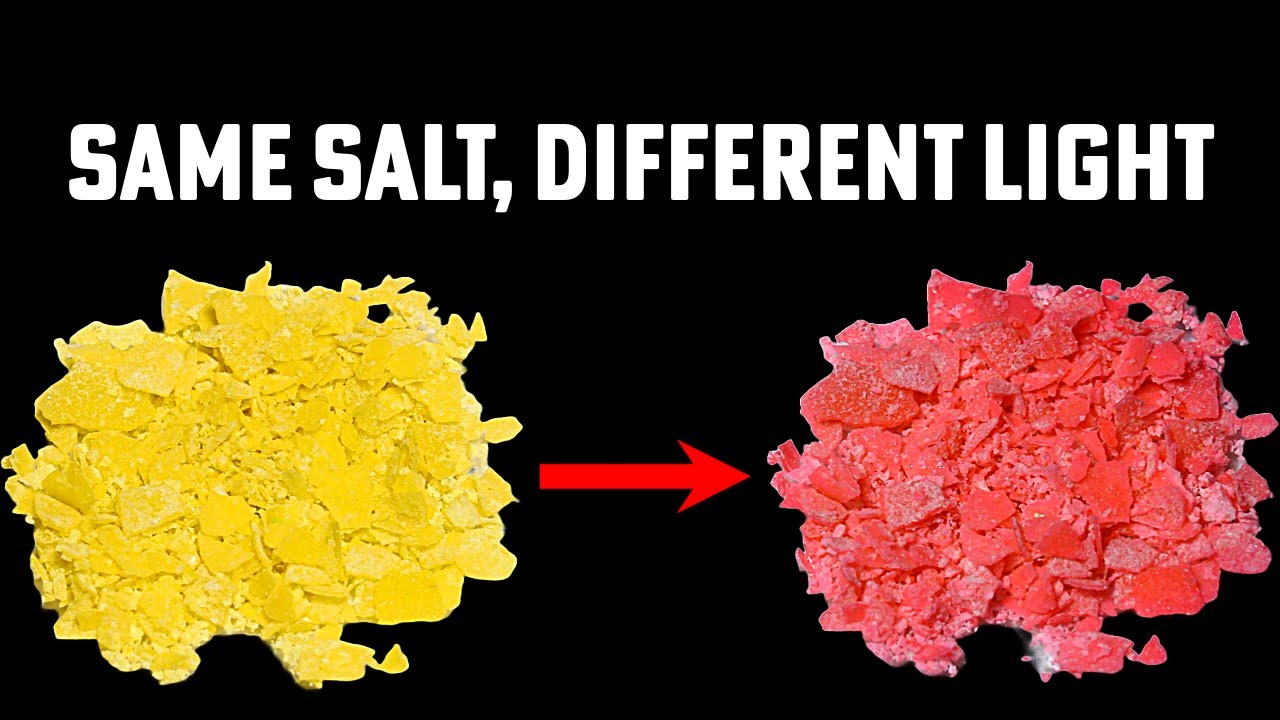 Salt Color Changing Making Color-Shifting Rare Earth Salts - YouTube