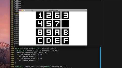 C Chip-8 Emulator/Interpreter Demo