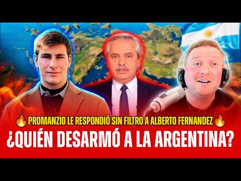 🔥PROMANZIO DESTROZÓ A ALBERTO POR MALVINAS: “FUISTE PRESIDENTE CUATRO AÑOS Y NO HICISTE NADA”