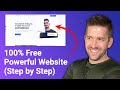How to build a website for free in 2021 (sell courses and sales funnels!)