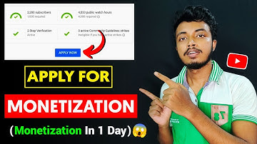 How To Apply For YouTube Monetization 2021 | Apply For YouTube Monetization Step By Step