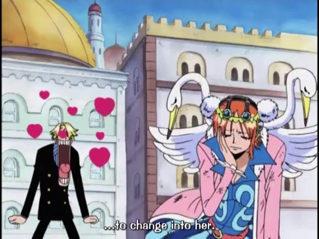 one piece - bon clay finds sanji’s weakness class=