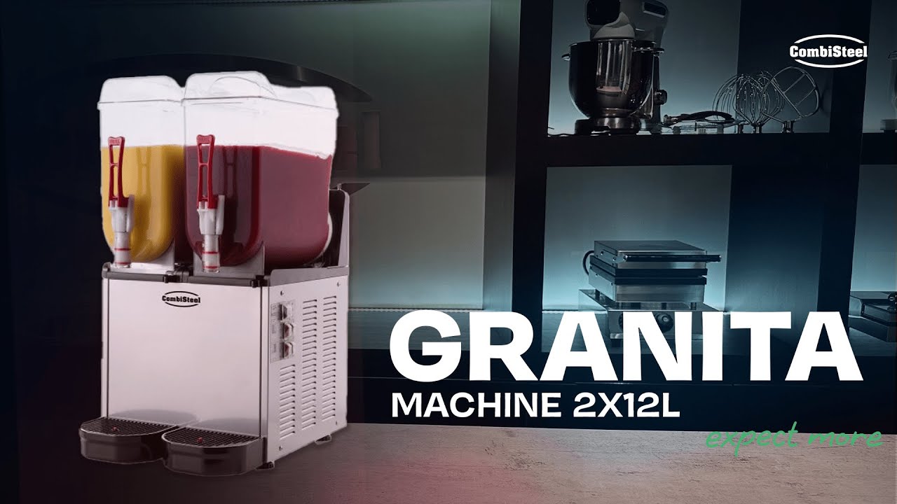 Machine distributeur granité et sorbet