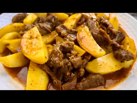 طريقة سهلة لعمل القديد بالبطاطس أروع وألذ مرقة بالقديد لي حضرت معاكم كتجي لذييييذة وأكثر من رائعة