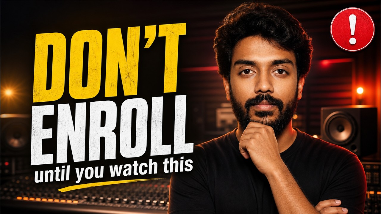 Don't Enroll in a Music Production Course Until You Watch This!