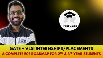 🔥GATE + VLSI Placements/Internships Roadmap || ECE || PrepFusion