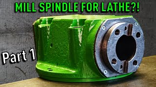 Spindle Restoration and CNC Conversion  DIY CNC Metal Lathe Build! #1