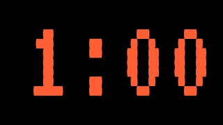 1 minute Radical Red LCD Timer News