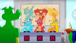 Download Lagu Jongen \u0026 Draak - Auditie voor de Superdraak | WildBrain Happy | Cartoons voor kinderen MP3