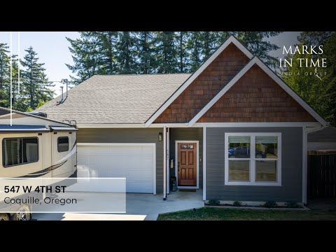 547 W 4th St, Coquille, OR home video tour
