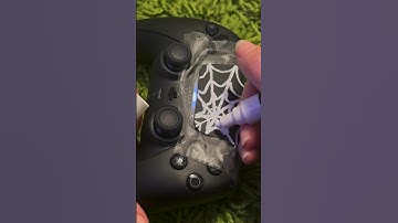 Custom PlayStation Controller Using Posca Markers! #shorts