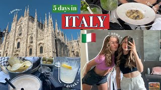 ITALY TRAVEL VLOG *with my friends!* | moje poprvé!