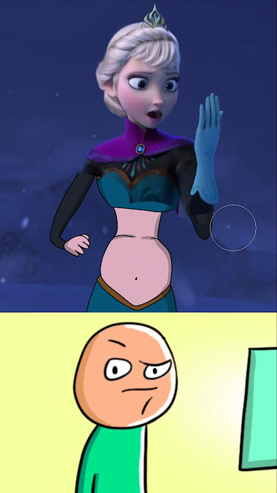 Elsa but funny 😂😂 #funny #frozen #memes #shorts