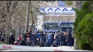 Mülteciler Yunanistan Sınırına Dayandı