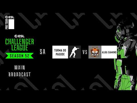 Turma do Pagode vs ALKA Gaming - ESL Challenger League - Season 52 - Cup 2 - SA
