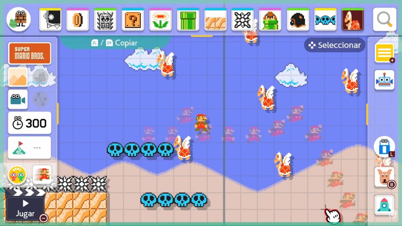 SUPER MARIO MAKER 2 / Редактор уровней для Nintendo Switch | Уровень с Купой Трупой