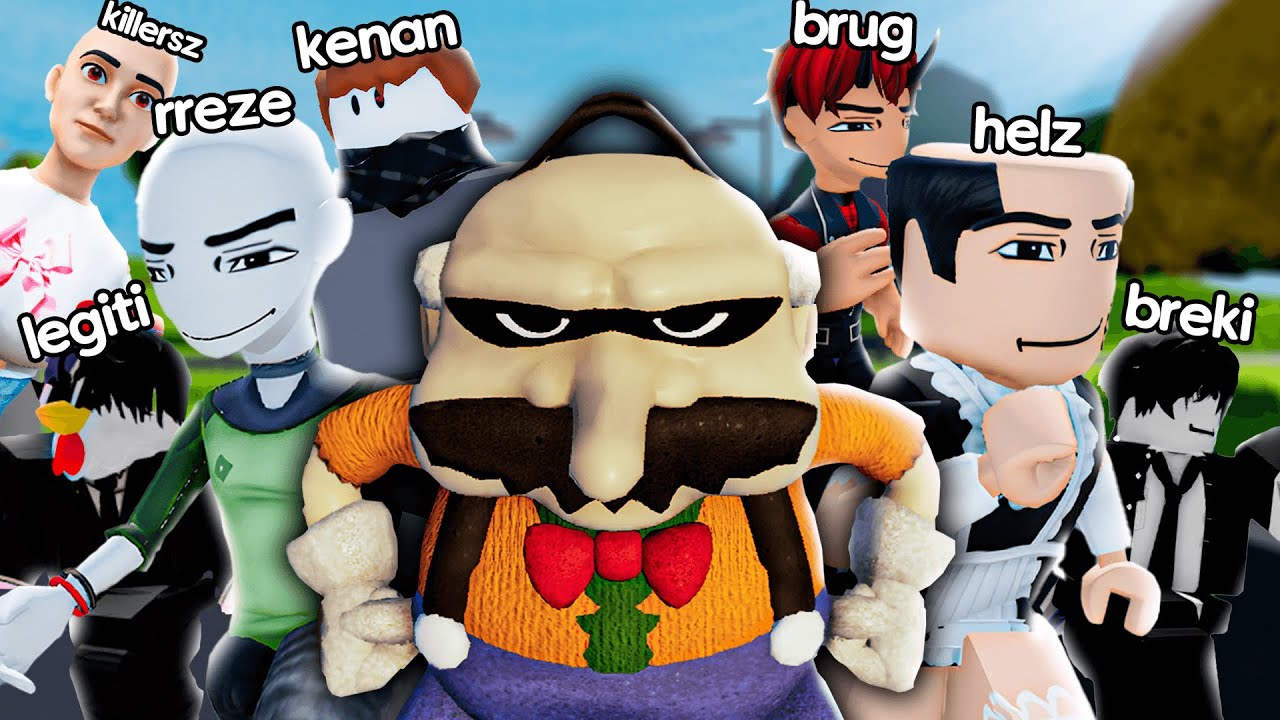 7 YOUTUBERS VS UM VELHO NO ROBLOX (ft. anomalya)