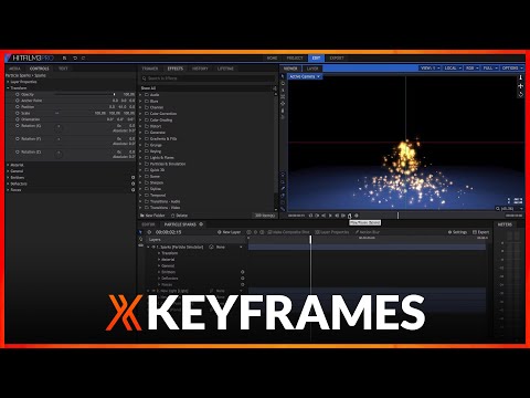 Creating animation with keyframes