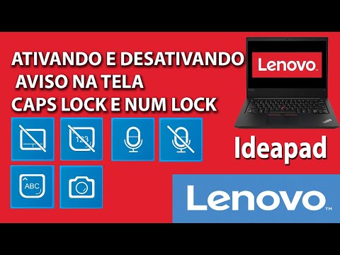 Vídeo: Como Habilitar A Tecla Caps Lock