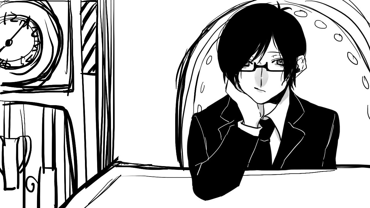 【手書き】とある相棒との御茶会【我々だMOD】