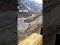 کالام روڈ بحرین کے بازار کے شروات میں جو سیفٹی وال اور روڑ بنایا تھا تین دن کی برفباری سے ڈیمیج ہوا