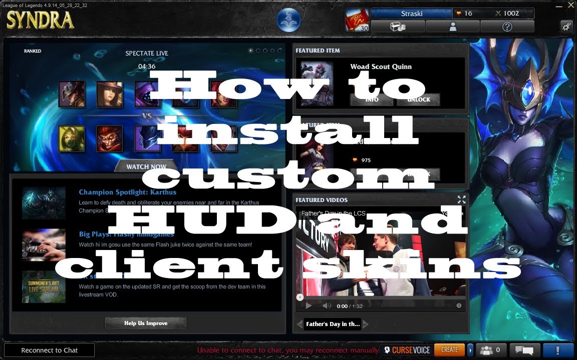 How to install custom skins #fyp #fypシ #leaguetiktok #leaguetok #leagu