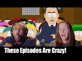 We watched the most gut wrenching episodes in south park  omg this was crazy